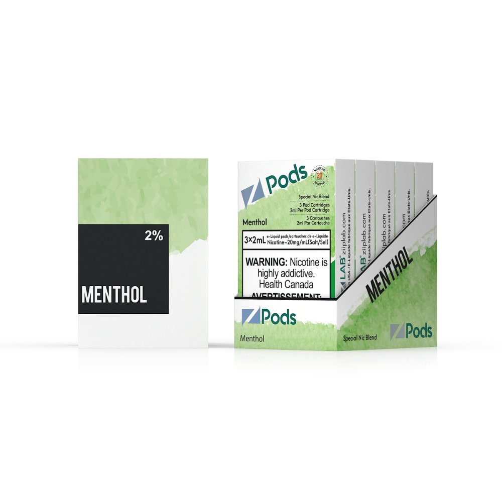 Z Pods - Menthol - Vape Crush