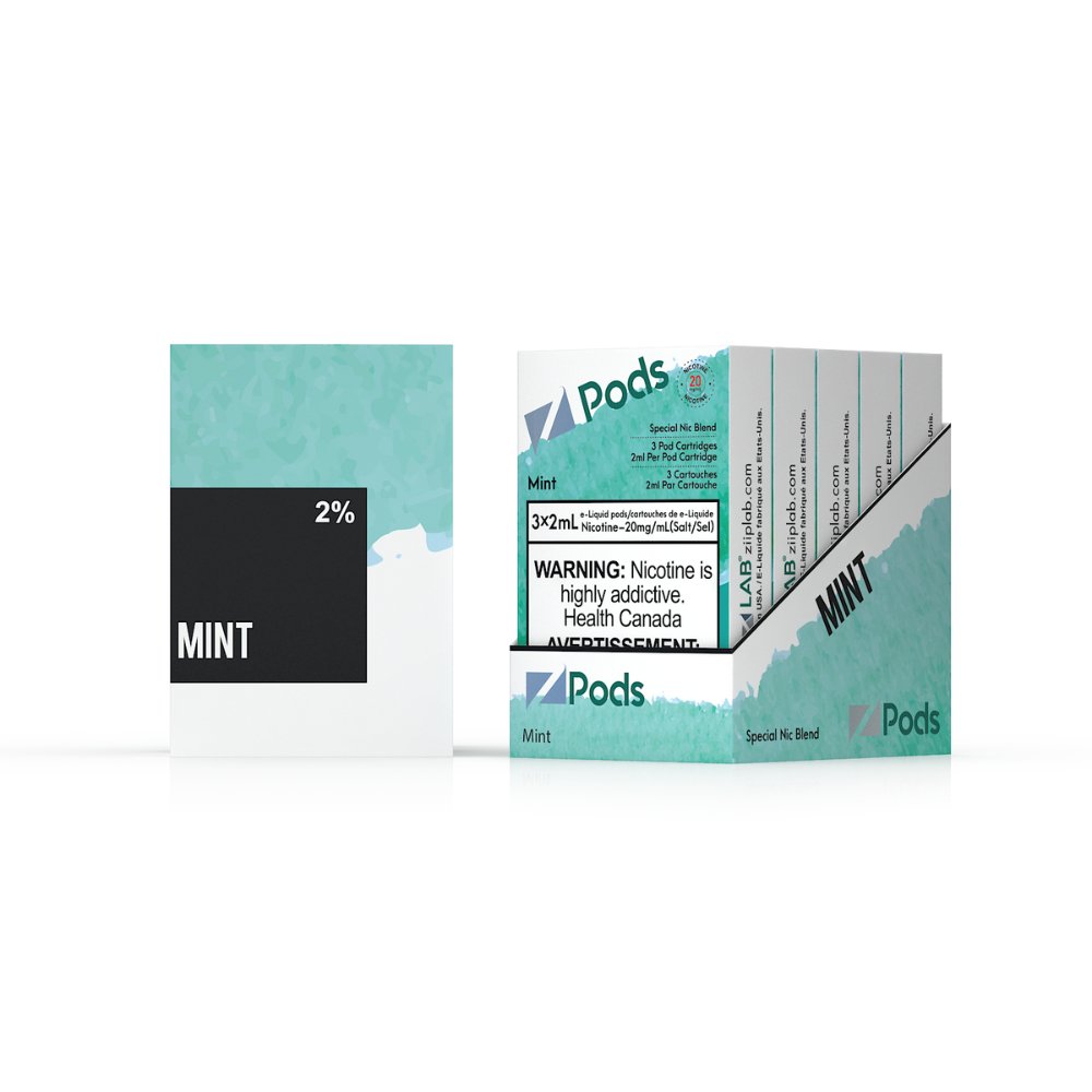 Z Pods - Mint - Vape Crush