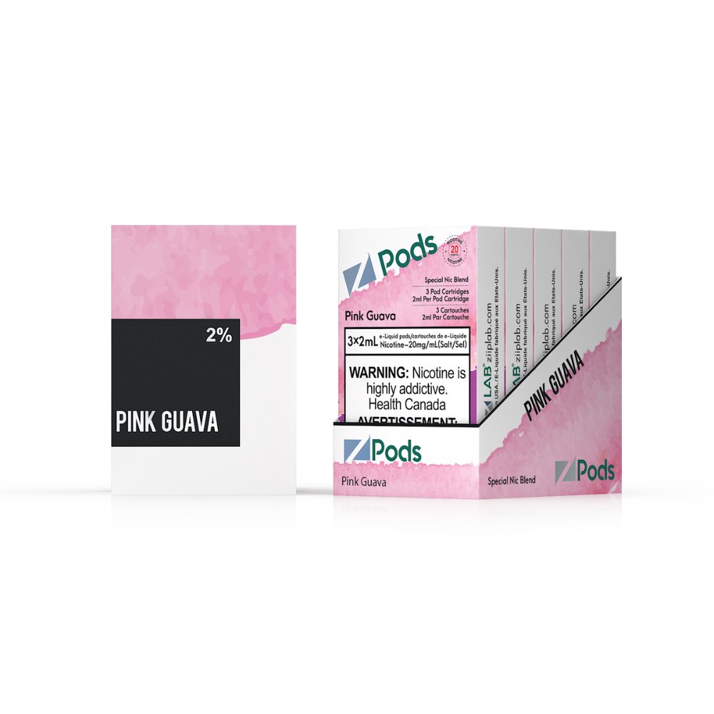 Z Pods - Pink Guava - Vape Crush