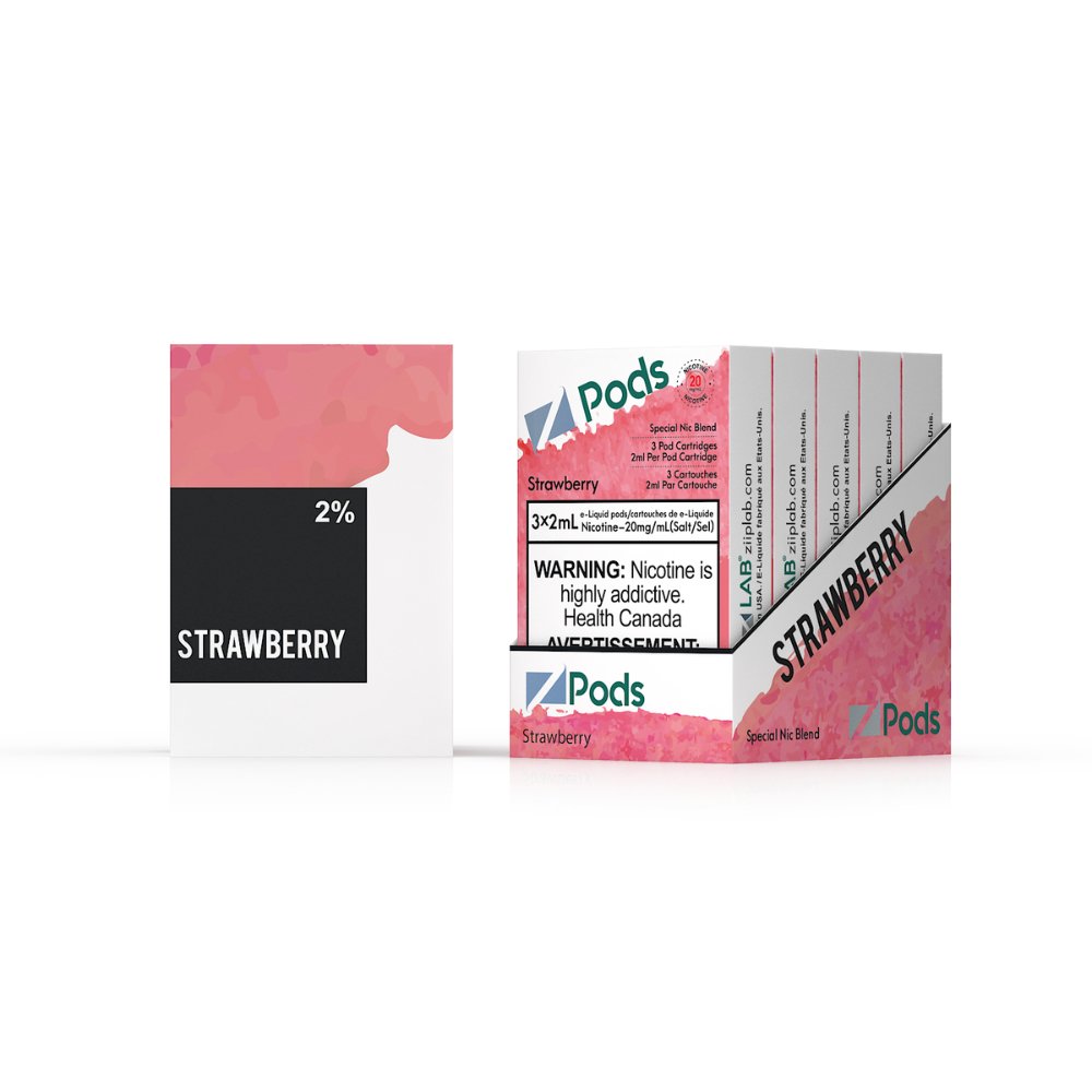 Z Pods - Strawberry - Vape Crush