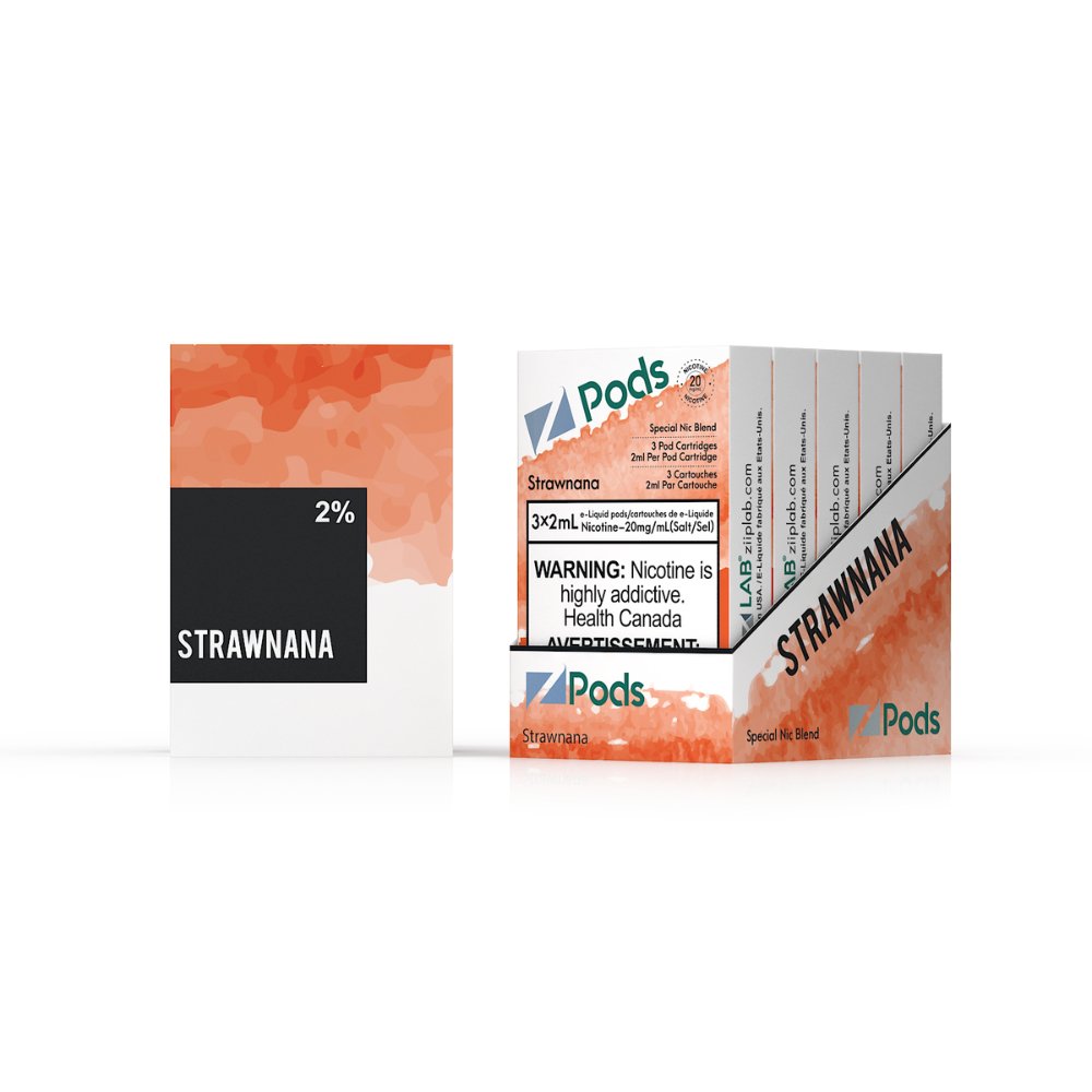 Z Pods - Strawnana - Vape Crush