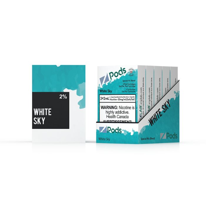 Z Pods - White Sky - Vape Crush
