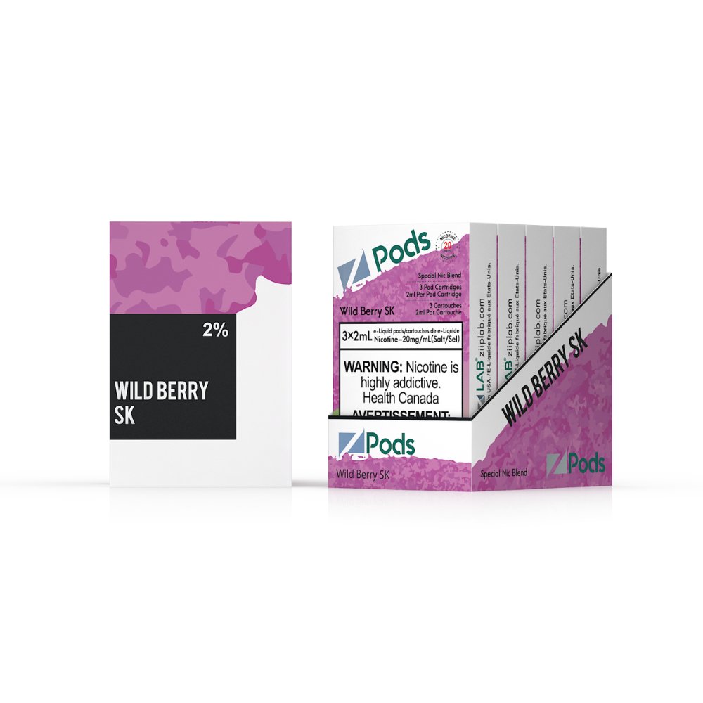 Z Pods - Wild Berry Burst (Wild Berry Skittles) - Vape Crush