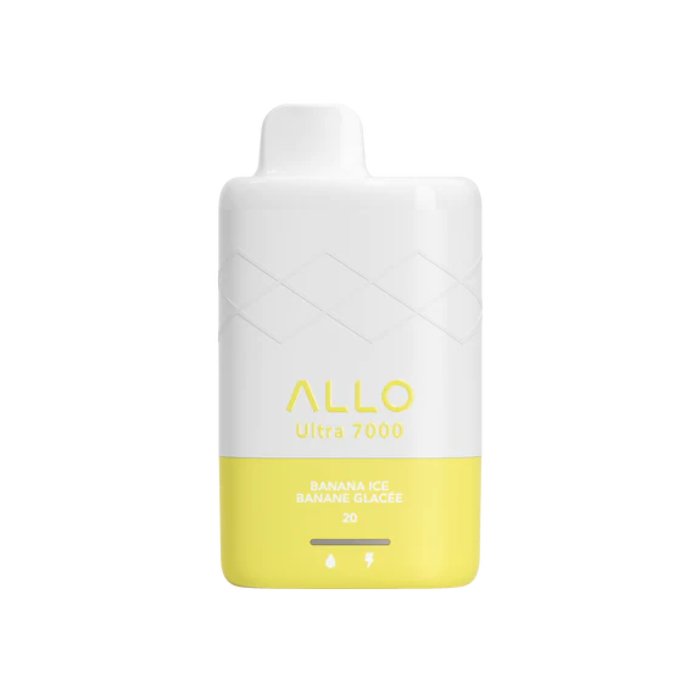 Allo Ultra 7000 - Banana Ice - Vape Crush