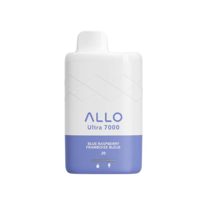 Allo Ultra 7000 - Blue Raspberry - Vape Crush