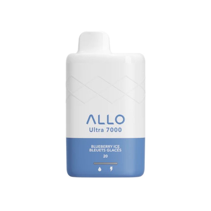 Allo Ultra 7000 - Blueberry Ice - Vape Crush