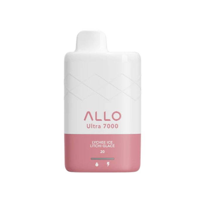 Allo Ultra 7000 - Lychee Ice - Vape Crush