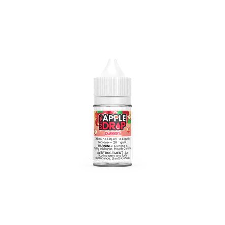 Apple Drop 30ml Salt Nic - Cranberry 12mg - Vape Crush