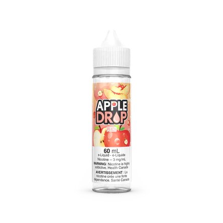 Apple Drop 60ml Freebase - Peach 0mg - Vape Crush