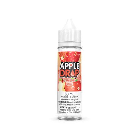 Apple Drop 60ml Freebase - Strawberry 0mg - Vape Crush