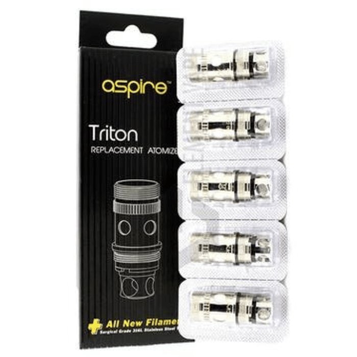 Aspire 0.4Î© (25-30W) Triton Replacement Coils - 5ct - Vape Crush