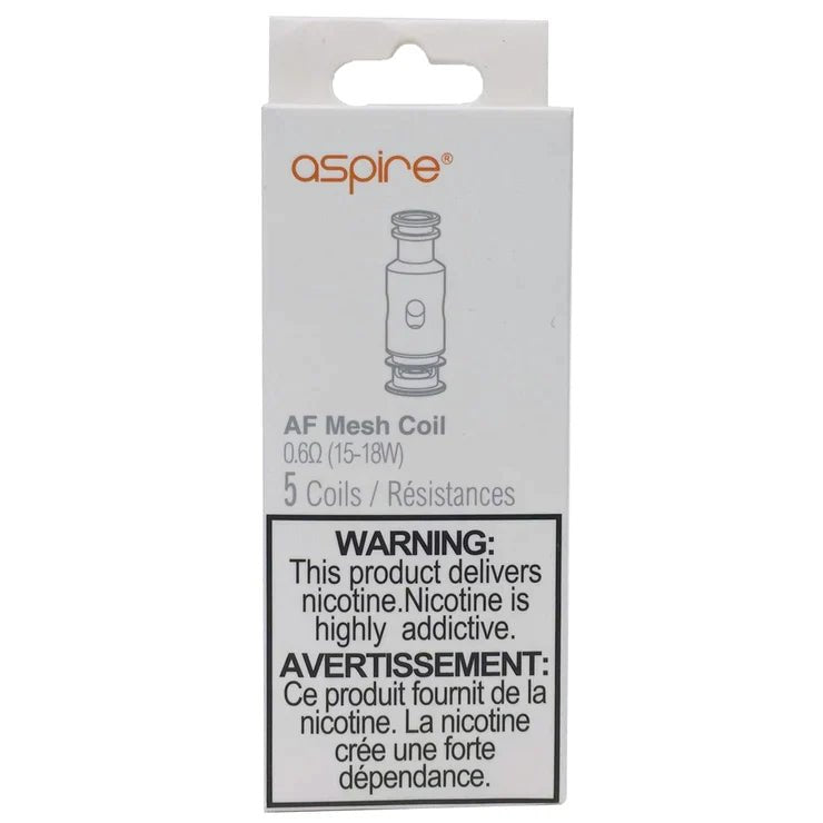 Aspire 0.6Ω (15-18W) AF Mesh Coils - 5ct - Vape Crush