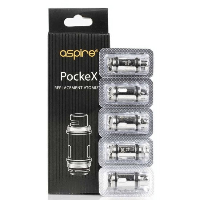 Aspire 0.6Ω PockeX Coils - 5ct - Vape Crush