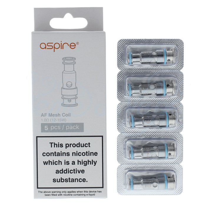 Aspire 1.0Ω (12-15W) AF Mesh Coil - 5ct - Vape Crush