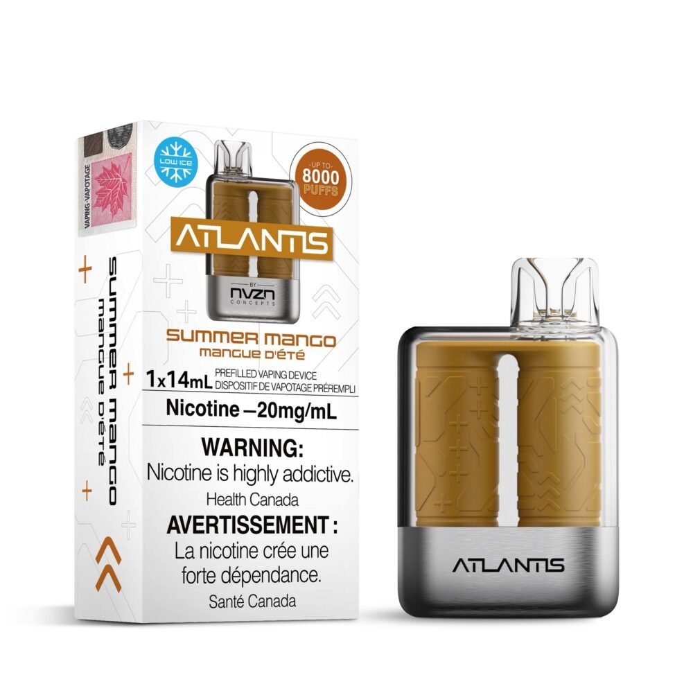 Atlantis by NVZN 8000 - Summer Mango - Vape Crush