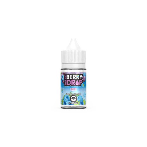 Berry Drop 30ml Salt Nic - Grape 12mg - Vape Crush