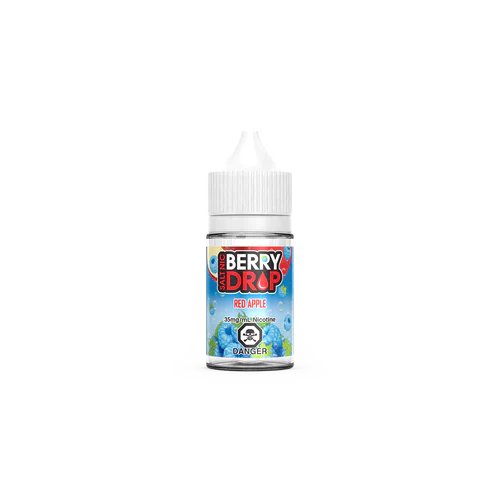 Berry Drop 30ml Salt Nic - Red Apple 12mg - Vape Crush