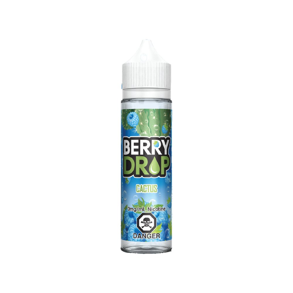 Berry Drop 60ml Freebase - Cactus 0mg - Vape Crush