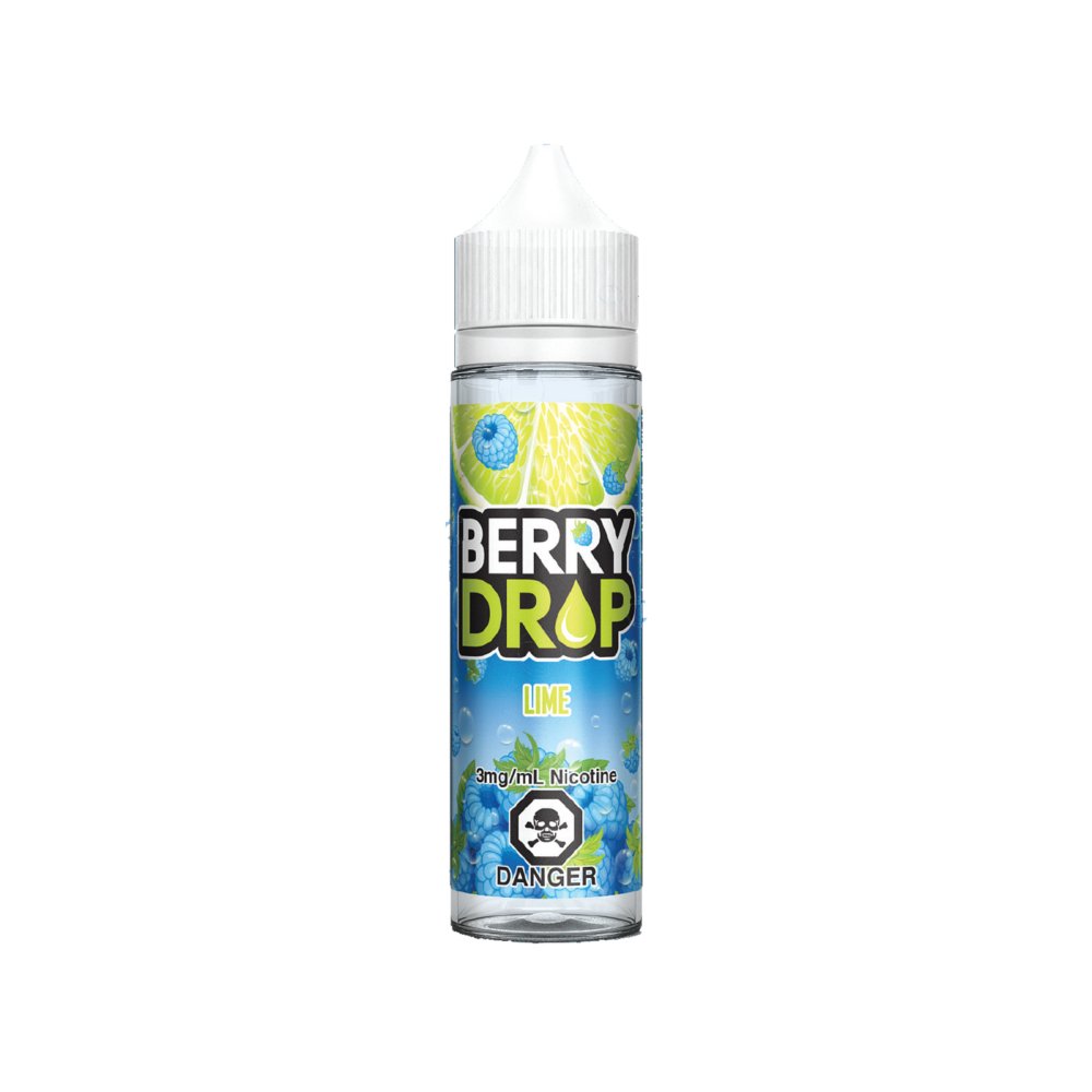 Berry Drop 60ml Freebase - Lime 0mg - Vape Crush