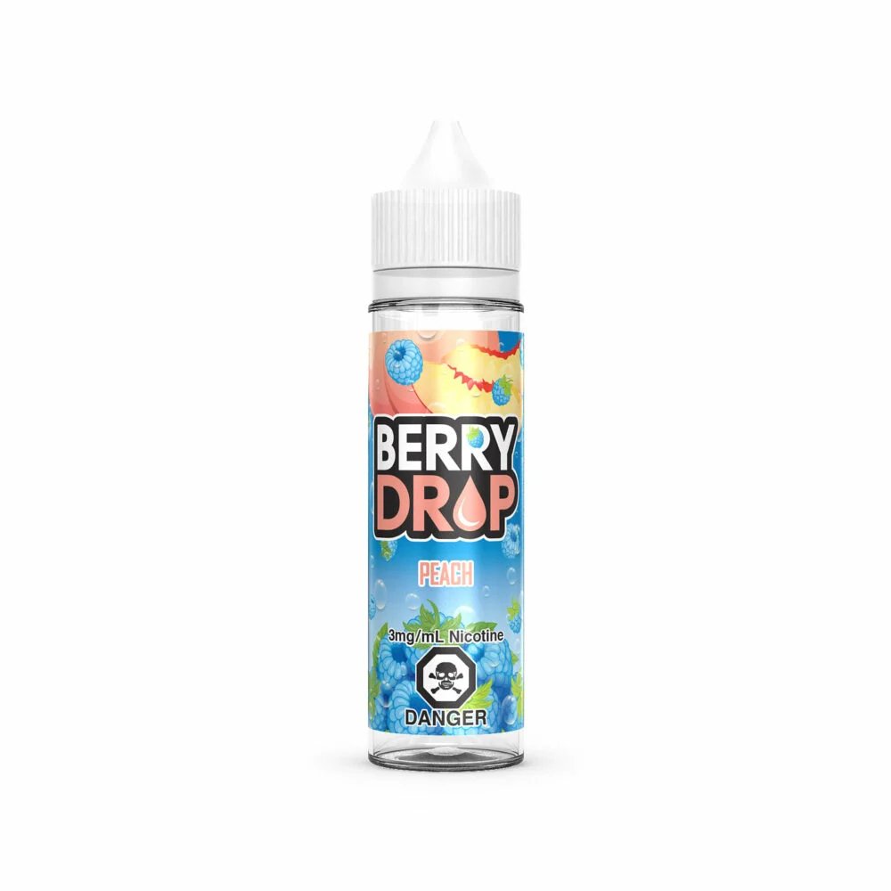 Berry Drop 60ml Freebase - Peach 0mg - Vape Crush