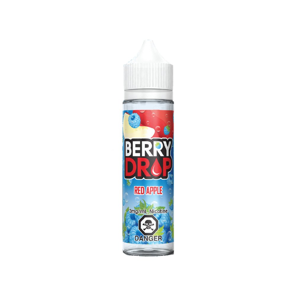 Berry Drop 60ml Freebase - Red Apple 0mg - Vape Crush