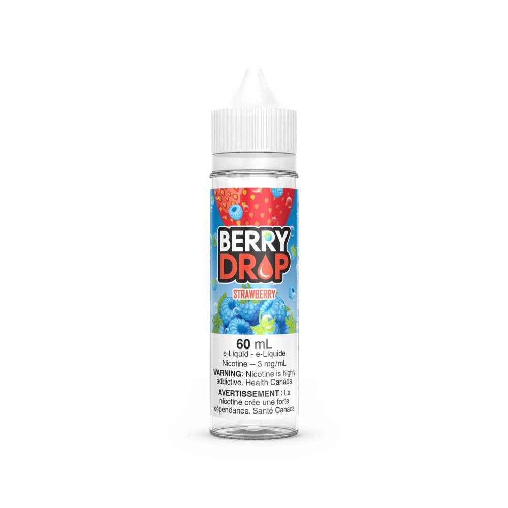 Berry Drop 60ml Freebase - Strawberry 0mg - Vape Crush