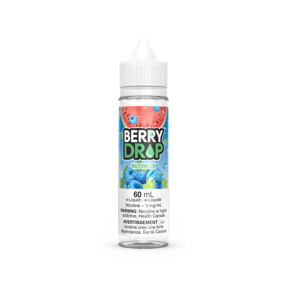Berry Drop 60ml Freebase - Watermelon 0mg - Vape Crush
