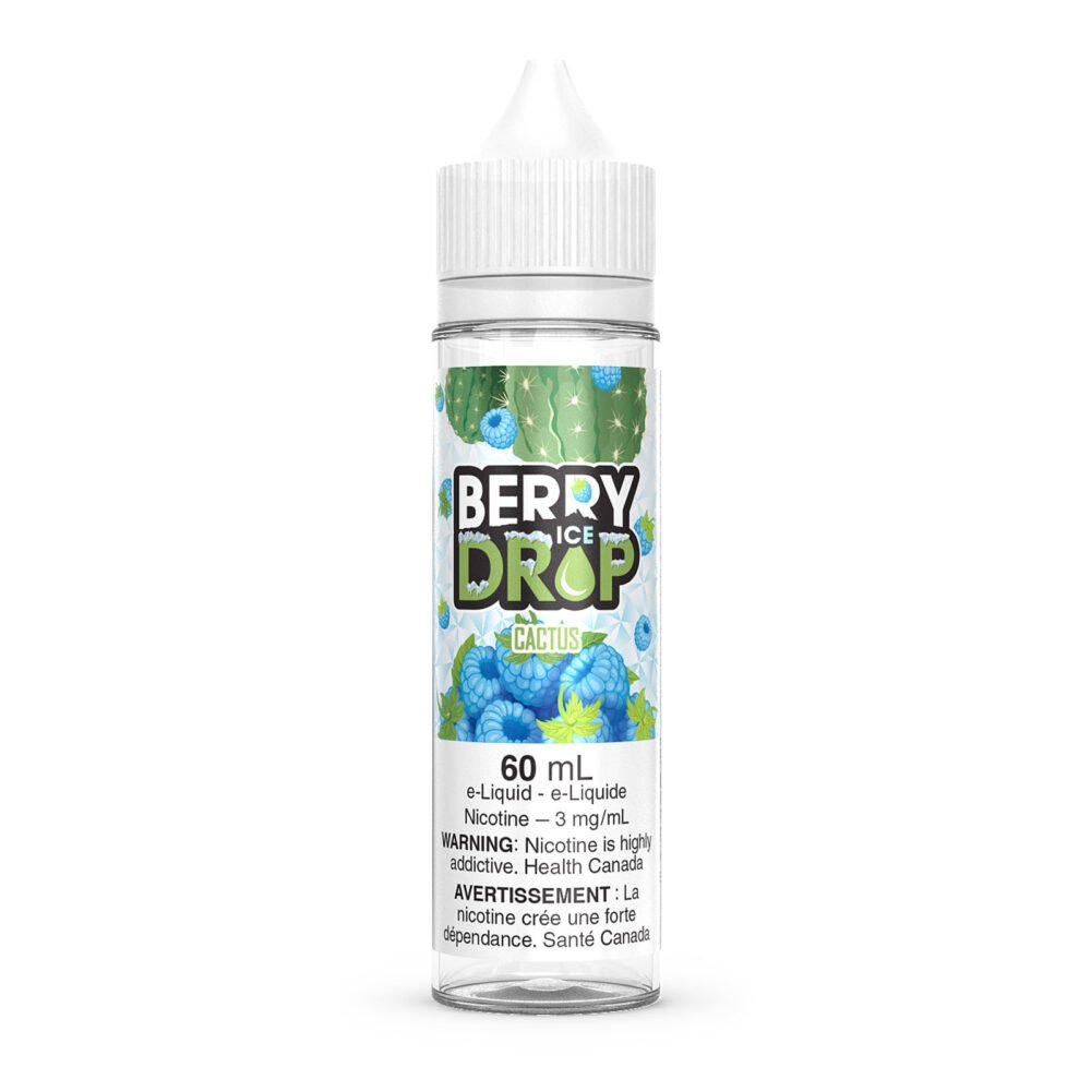 Berry Drop Ice 60ml Freebase - Cactus 0mg - Vape Crush