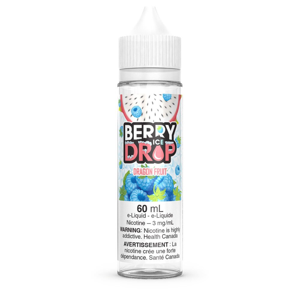 Berry Drop Ice 60ml Freebase - Dragonfruit 0mg - Vape Crush
