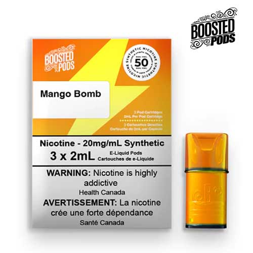 Boosted Synthetic Pods - Mango Bomb - Vape Crush