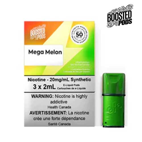 Boosted Synthetic Pods - Mega Melon - Vape Crush