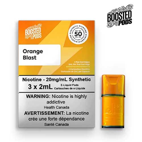 Boosted Synthetic Pods - Orange Blast - Vape Crush