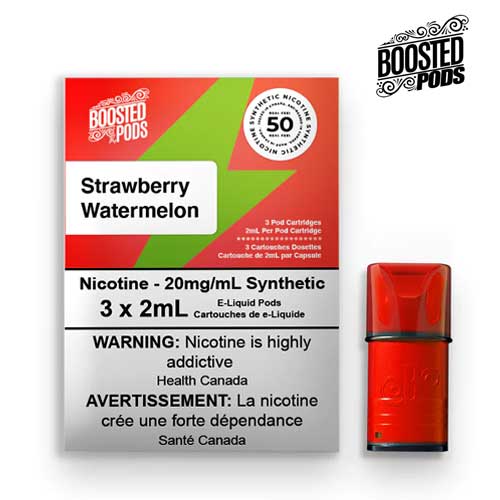 Boosted Synthetic Pods - Strawberry Watermelon - Vape Crush