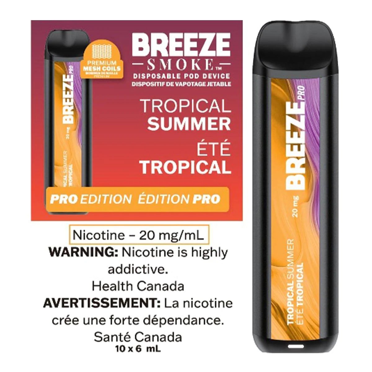 Breeze Pro - Tropical Summer - Vape Crush