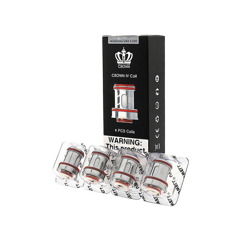 Crown 0.23 Ohms 4 Coils - Vape Crush