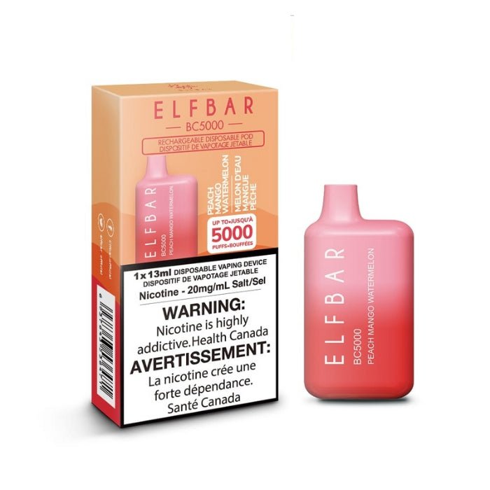 Elfbar BC5000 - Peach Mango Watermelon - Vape Crush