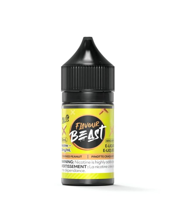 Flavour Beast 30ml Salt Nic - Churned Peanut 20mg - Vape Crush
