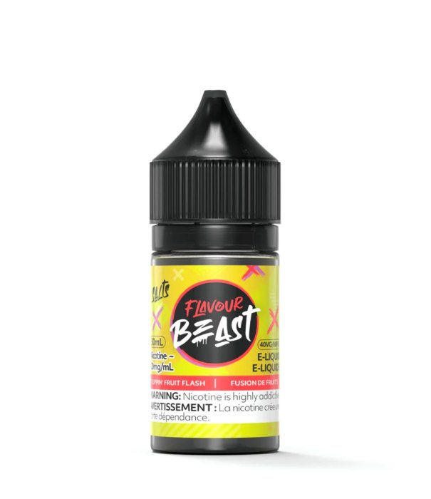 Flavour Beast 30ml Salt Nic - Flippin' Fruit Flash 20mg - Vape Crush