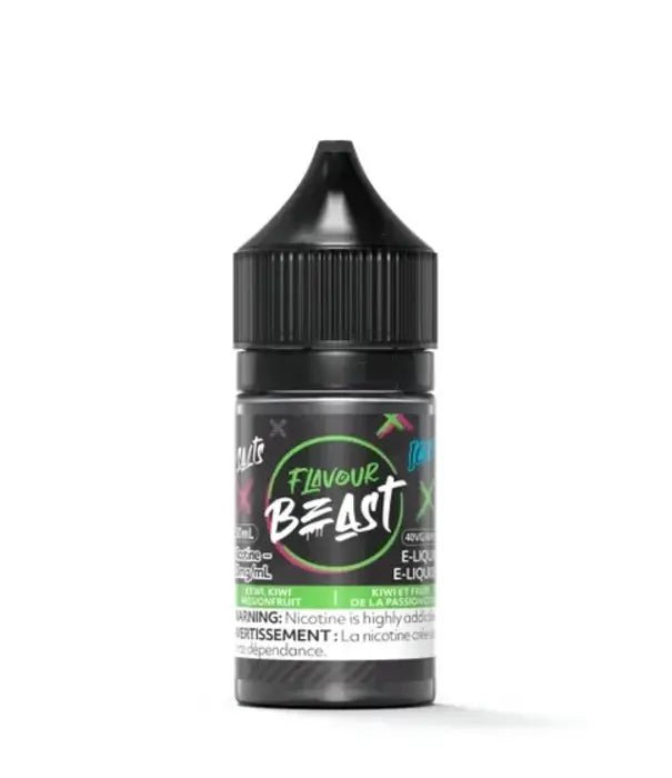 Flavour Beast 30ml Salt Nic - Kewl Kiwi Passionfruit Iced 20mg - Vape Crush