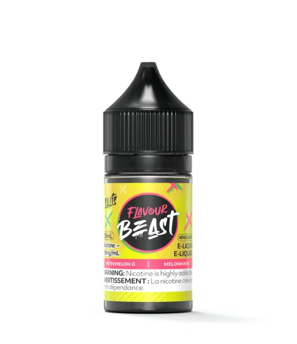 Flavour Beast 30ml Salt Nic - Watermelon G 20mg - Vape Crush