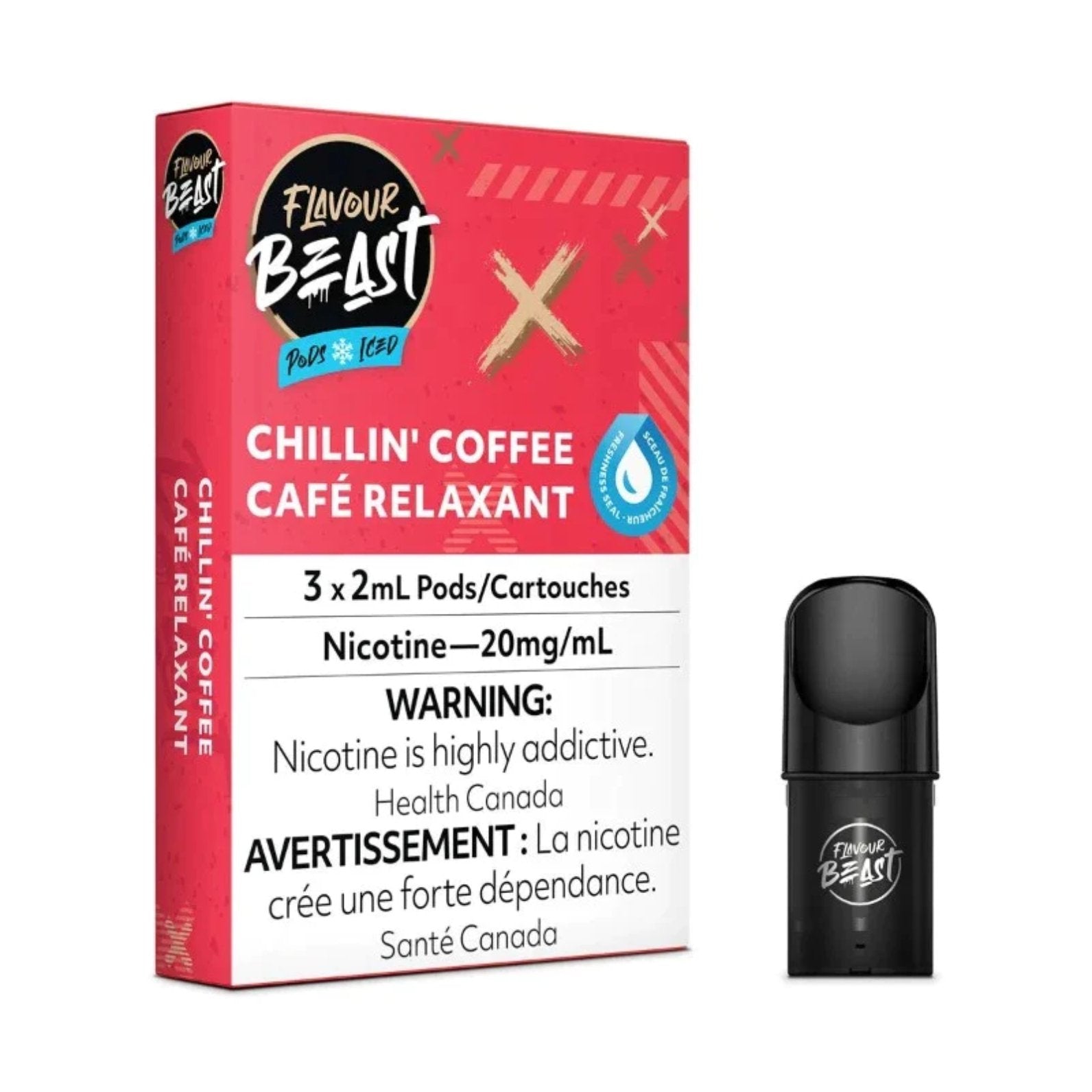 Flavour Beast Pods - Chillin' Coffee - Vape Crush
