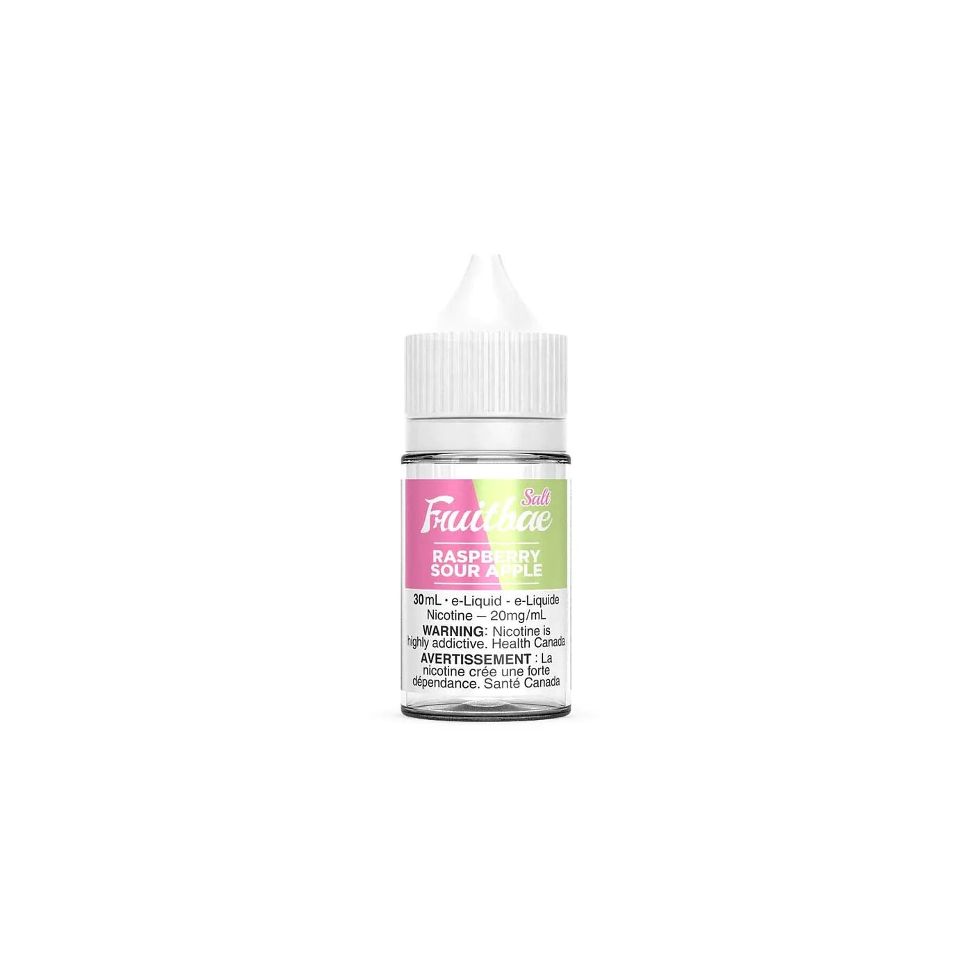 Fruitbae 30ml Salt Nic - Raspberry Apple 12mg - Vape Crush