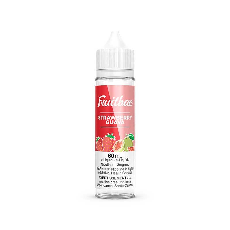 Fruitbae 60ml Freebase - Strawberry Guava 0mg - Vape Crush
