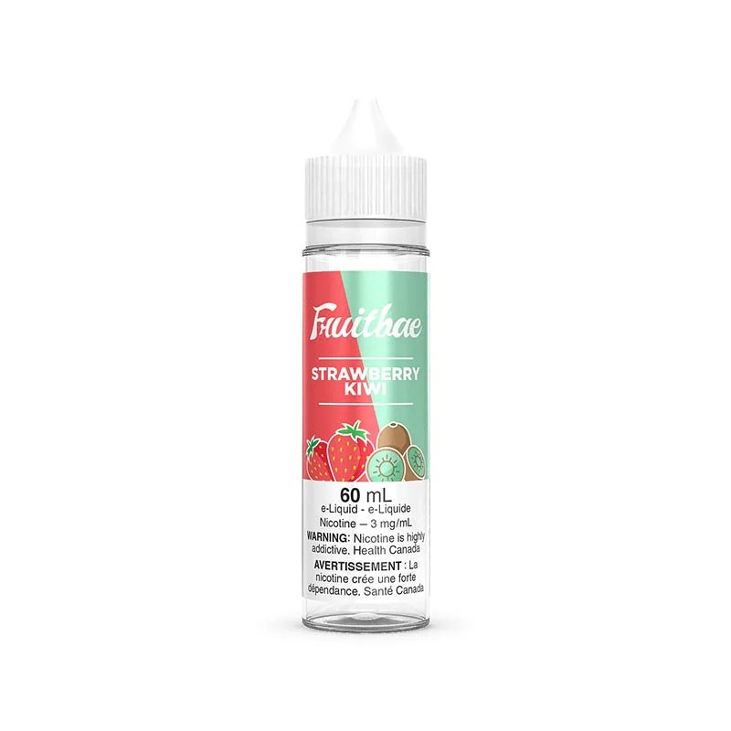 Fruitbae 60ml Freebase - Strawberry Kiwi 0mg - Vape Crush
