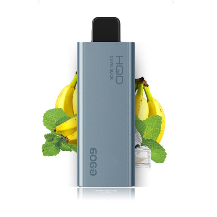 HQD Cuvie Slick 6000 - Banana Mint - Vape Crush