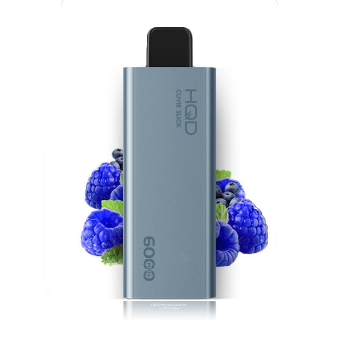 HQD Cuvie Slick 6000 - Blue Raspberry - Vape Crush