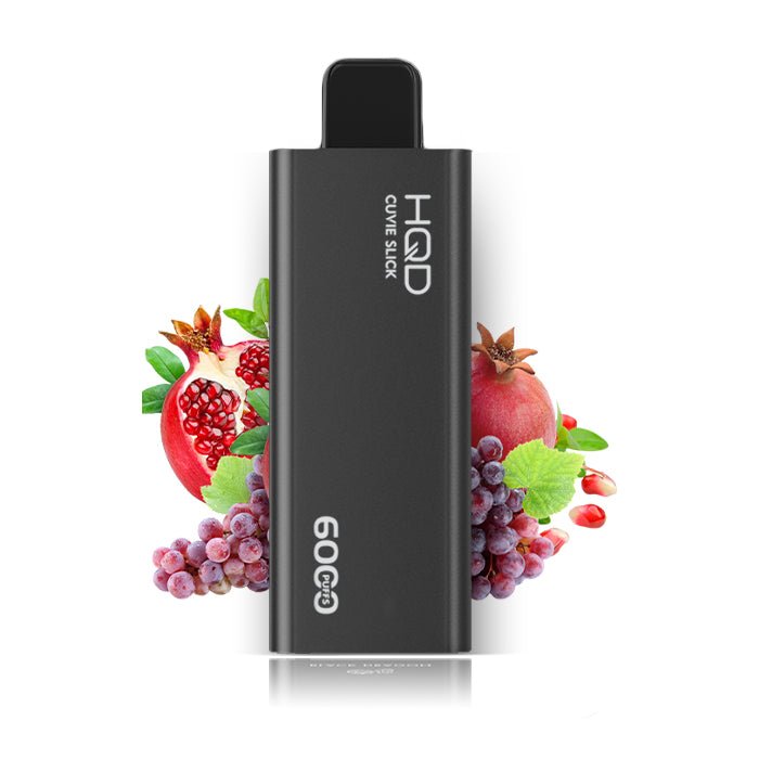 HQD Cuvie Slick 6000 - Grape Pomegranate Ice - Vape Crush