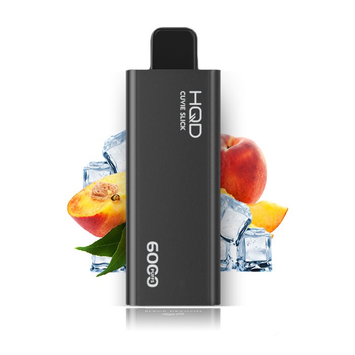 HQD Cuvie Slick 6000 - Peach Ice - Vape Crush