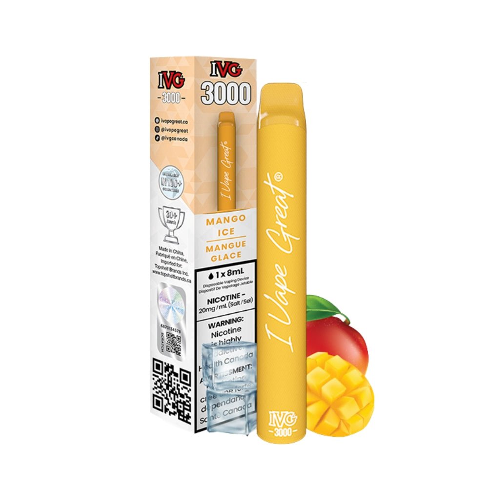 IVG 3000 - Mango Ice - Vape Crush