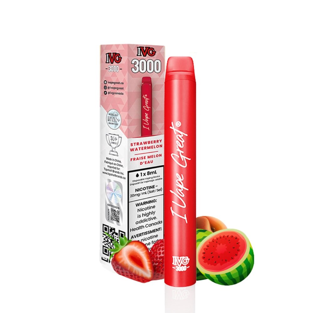 IVG 3000 - Strawberry Watermelon - Vape Crush